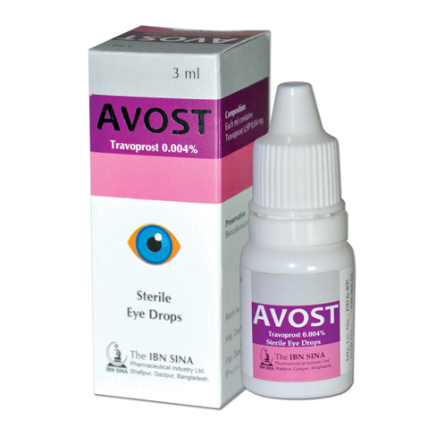 Pack Image: Avost 0.004% Eye Drop (3 ml drop)