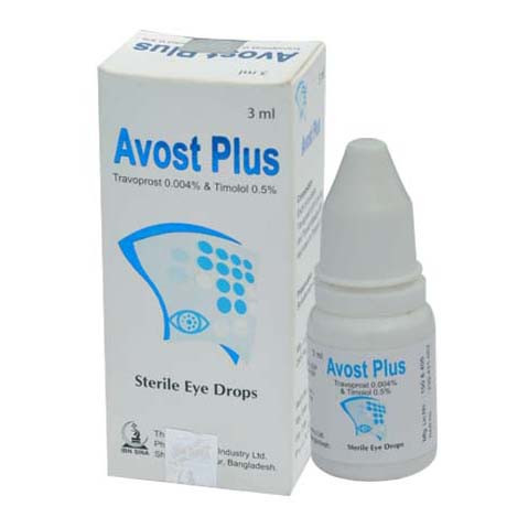 Pack Image: Avost Plus 0.004% 0.5% Eye Drop (3 ml drop)