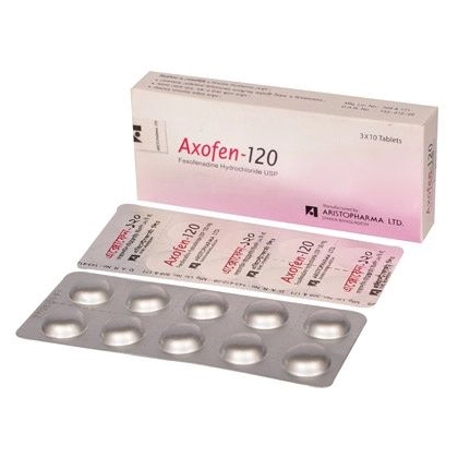 Pack Image: Axofen 120 mg Tablet (3 x 10)