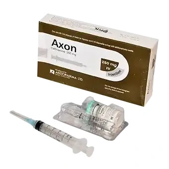 Pack Image: Axon 250 mg Injection (250 mg vial)