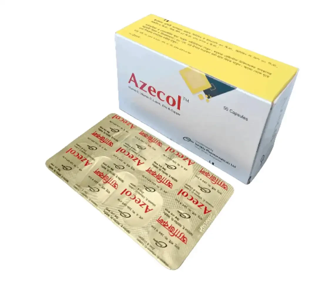 Pack Image: Azecol 60 mg Capsule (5 x 10)