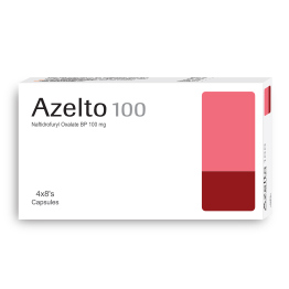 Pack Image: Azelto 100 mg Capsule (4 x 8)