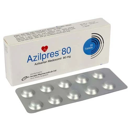 Pack Image: Azilpres 80 mg Tablet (2 x 10)
