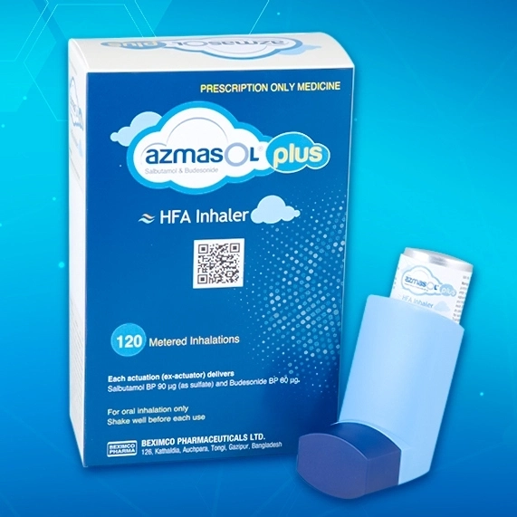 Pack Image: Azmasol Plus (90 mcg Inhaler (120 metered doses)