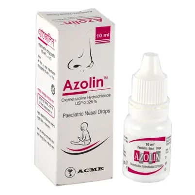 Pack Image: Azolin 0.025% Nasal Drop (10 ml drop)