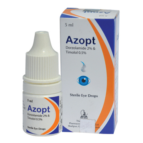 Pack Image: Azopt 2% 0.5% Eye Drop (5 ml drop)