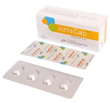 Pack Image: AztaCap 4 mg Capsule (2 x 10)