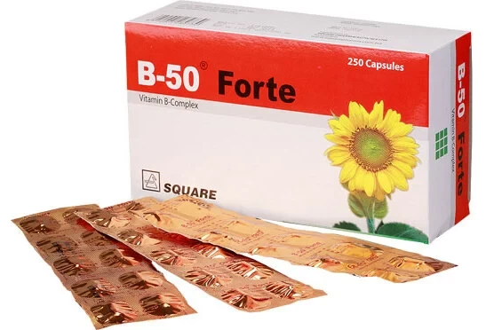 Pack Image: B-50 Forte 5 mg Capsule (25 x 10)