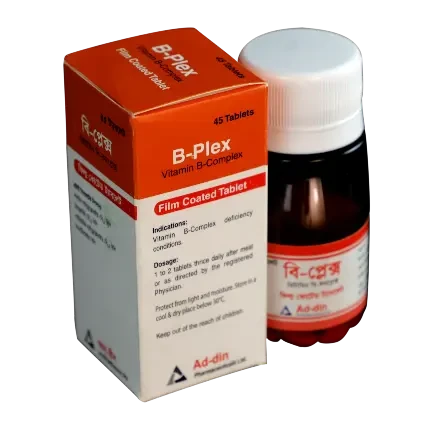 Pack Image: B-Plex 5 mg Tablet (1 x 45)