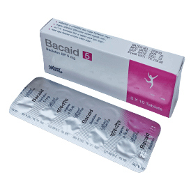 Pack Image: Bacaid 5 mg Tablet (3 x 10)