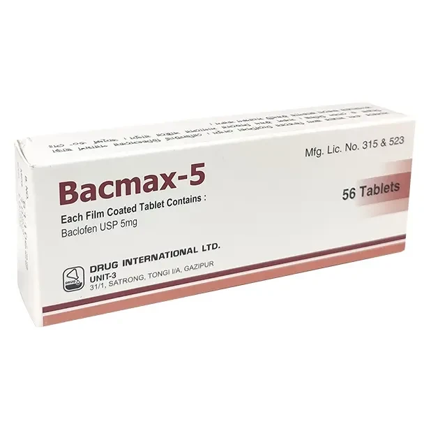Pack Image: Bacmax 5 mg Tablet (4 x 14)