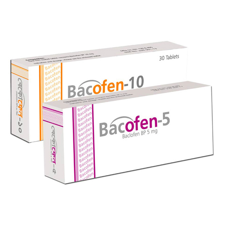 Pack Image: Bacofen 5 mg Tablet (5 x 10)