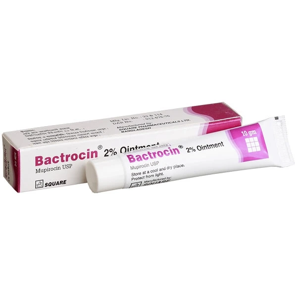 Pack Image: Bactrocin 2% w Ointment (10 gm tube)