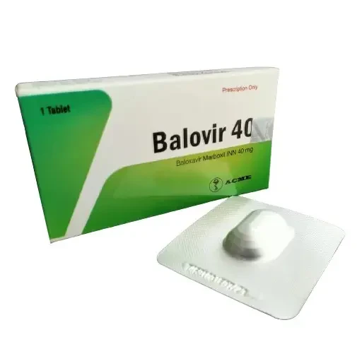 Pack Image: Balovir 40 mg Tablet (1 tablet pack)