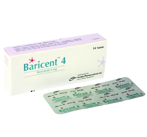 Pack Image: Baricent 4 mg Tablet (2 x 7)