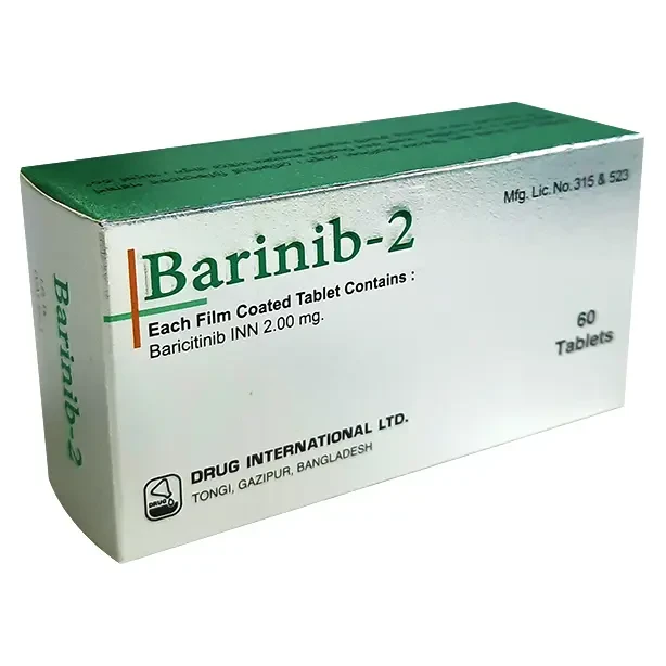 Pack Image: Barinib 2 mg Tablet (1 x 10)