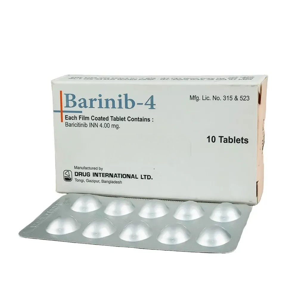 Pack Image: Barinib 4 mg Tablet (1 x 10)