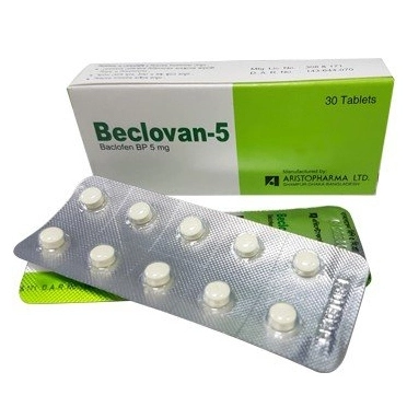 Pack Image: Beclovan 5 mg Tablet (3 x 10)