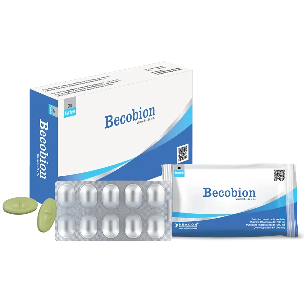 Pack Image: Becobion 100 mg Tablet (3 x 10)