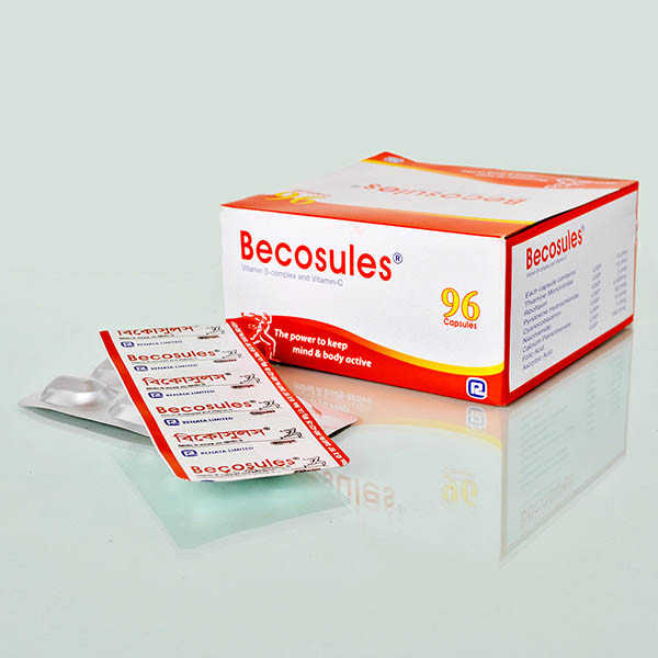 Pack Image: Becosules  Capsule (16 x 6)