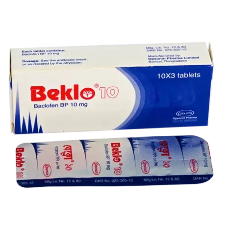 Pack Image: Beklo 10 mg Tablet (4 x 14)