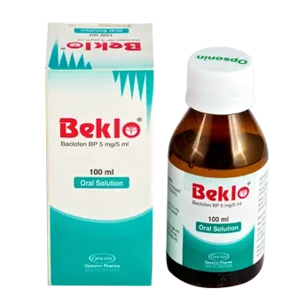Pack Image: Beklo 5 mg Oral Solution (100 ml bottle)