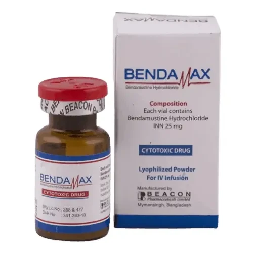 Pack Image: Bendamax 25 mg Injection (25 mg vial)
