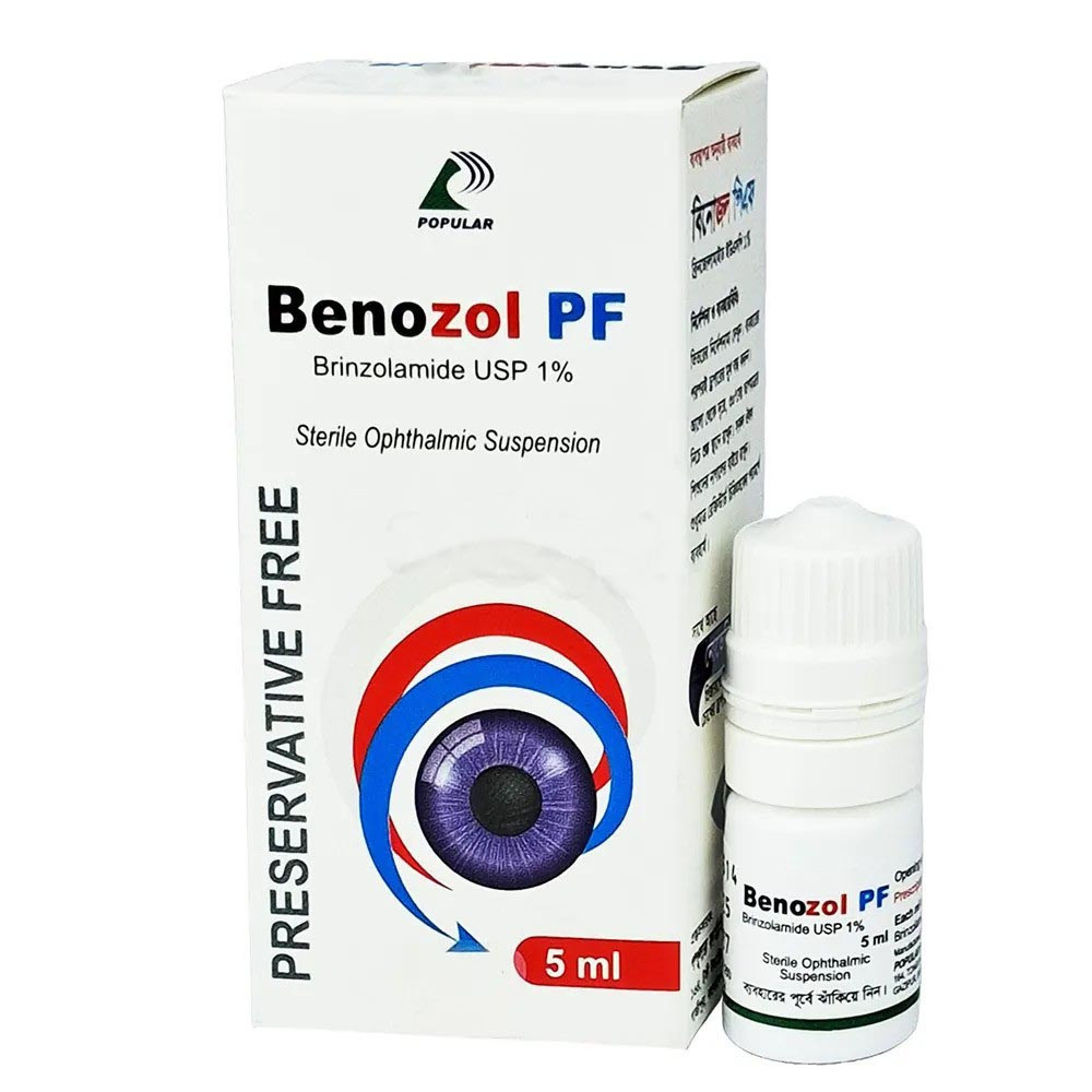 Pack Image: Benozol PF 1% Suspension (5 ml drop)