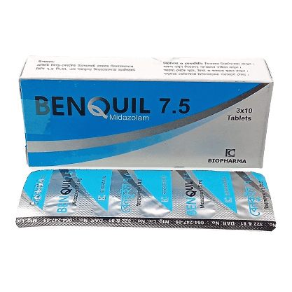 Pack Image: Benquil 7.5 mg Tablet (3 x 10)