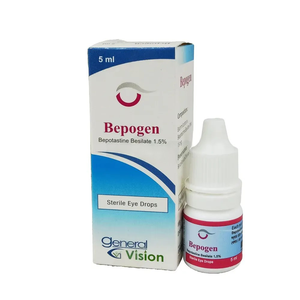 Pack Image: Bepogen 1.5% Eye Drop (5 ml drop)