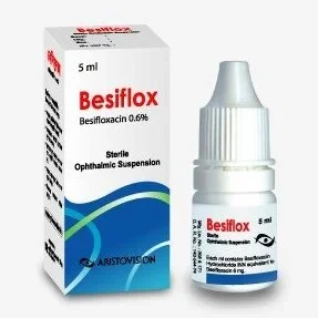 Pack Image: Besiflox 0.6% Suspension (5 ml drop)