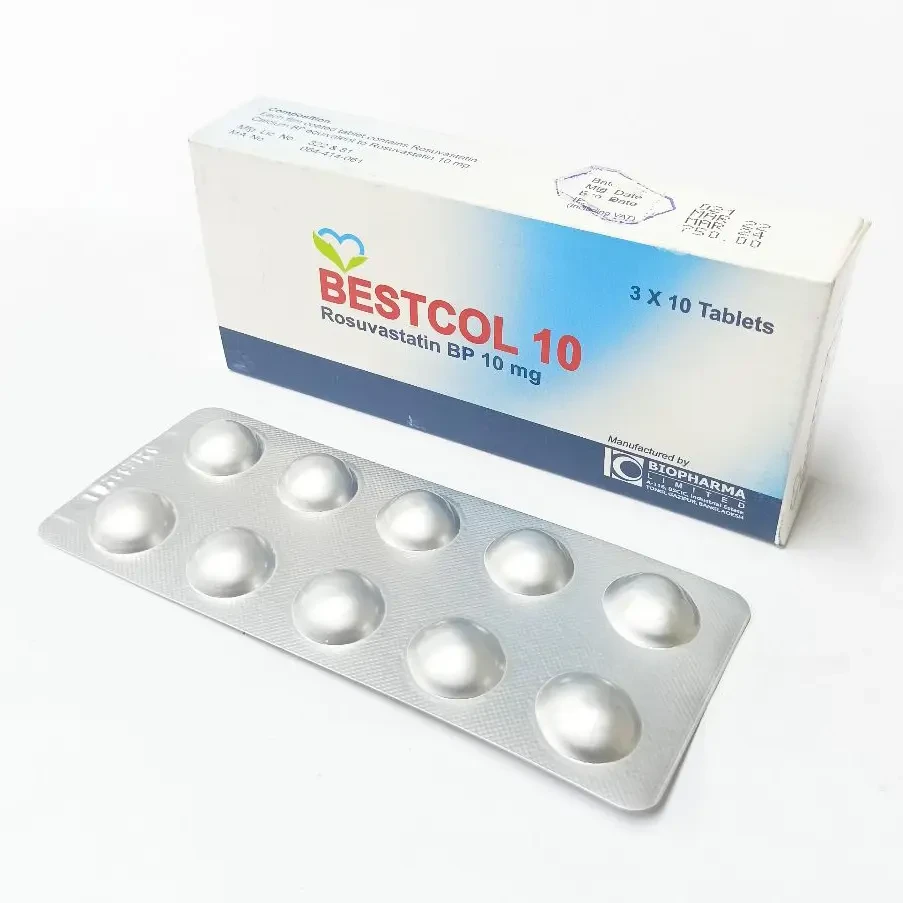 Pack Image: Bestcol 10 mg Tablet (3 x 10)