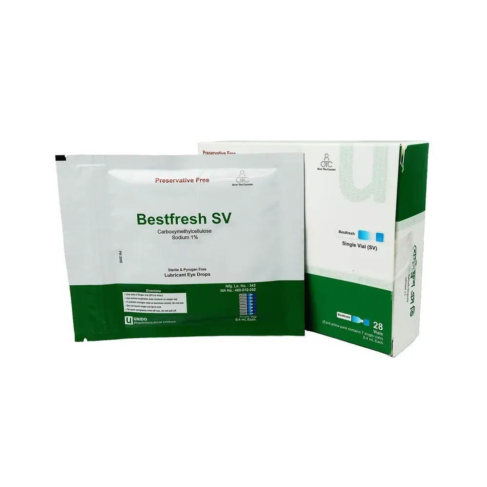 Pack Image: Bestfresh SV 1% Eye Drop (0.4 ml pack)