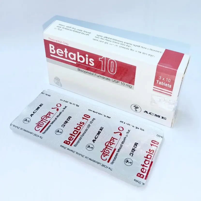 Pack Image: Betabis 10 mg Tablet (3 x 10)