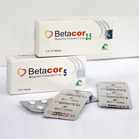 Pack Image: Betacor 5 mg Tablet (3 x 10)