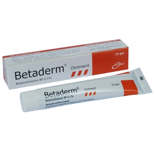 Pack Image: Betaderm 0.1% Ointment (15 gm tube)