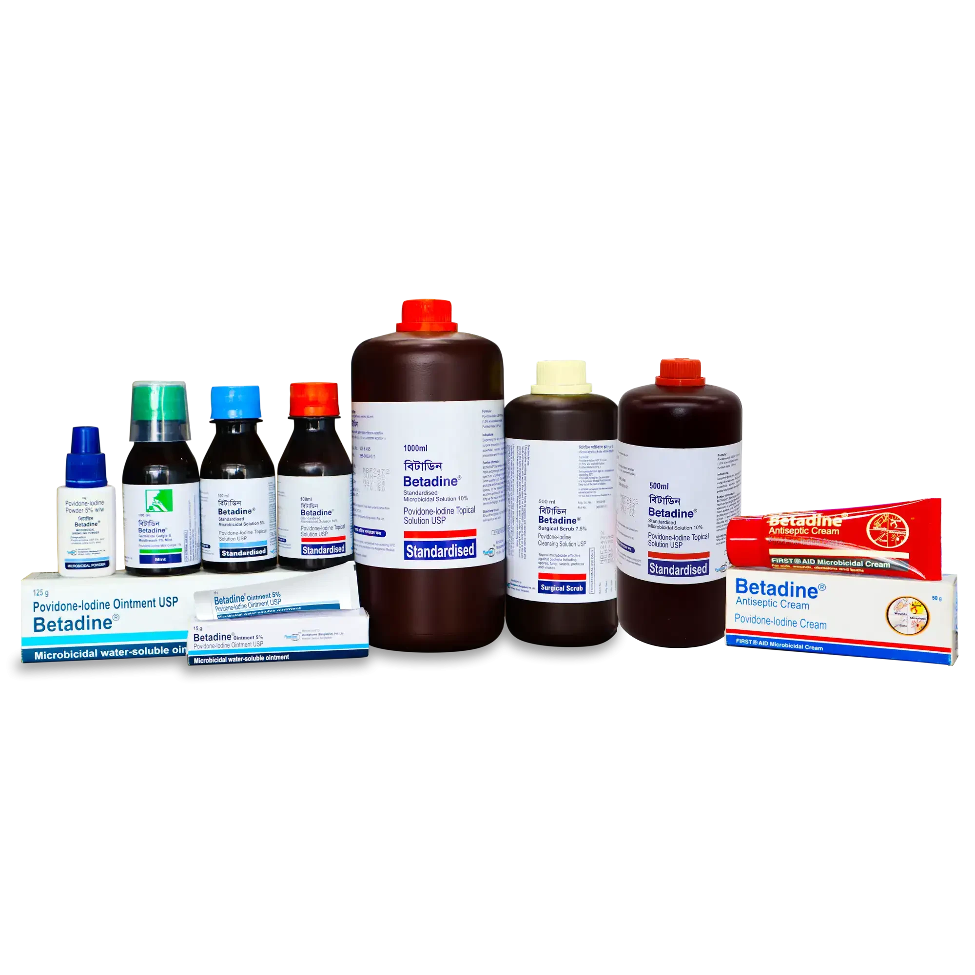Pack Image: Betadine 1% w Mouthwash (100 ml bottle)