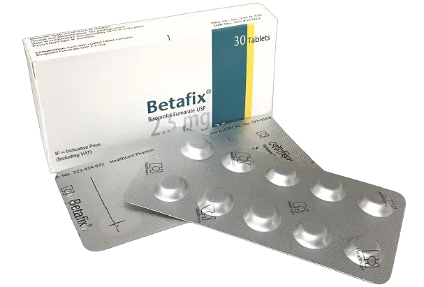 Pack Image: Betafix 2.5 mg Tablet (3 x 10)