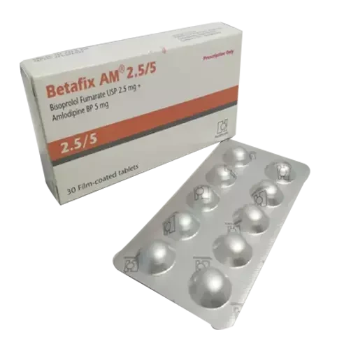 Pack Image: Betafix AM 2.5 mg Tablet (3 x 10)