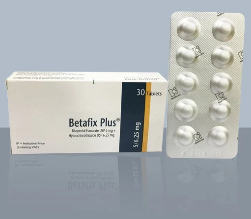 Pack Image: Betafix Plus 5 mg Tablet (3 x 10)