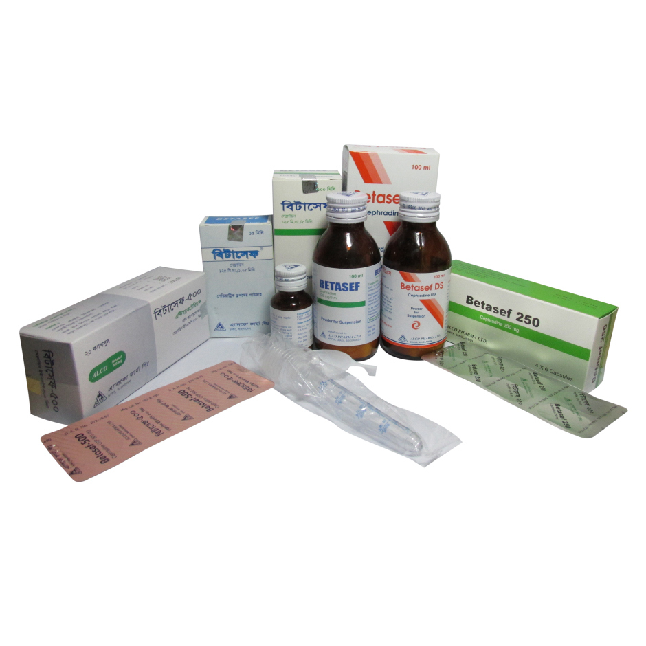 Pack Image: Betasef 125 mg Pediatric Drop (15 ml bottle)