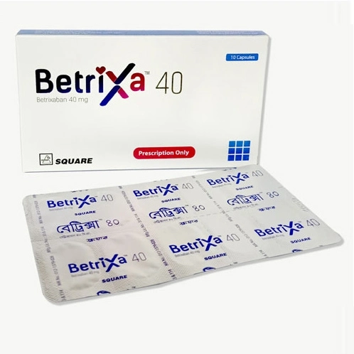 Pack Image: BetriXa 40 mg Capsule (1 x 10)