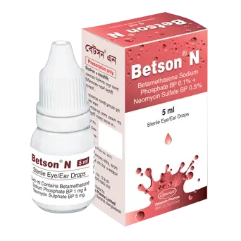 Pack Image: Betson-N 0.1% 0.5% Eye Drop (5 ml drop)