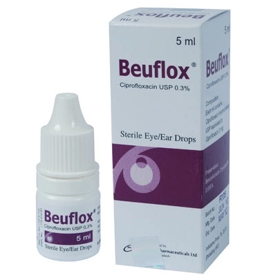 Pack Image: Beuflox 0.3% Eye Drop (5 ml drop)