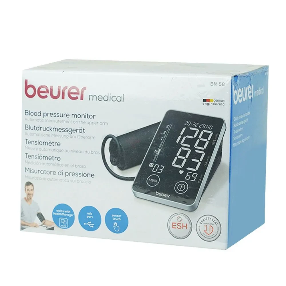 Pack Image: Beurer (BM 58) Digital blood BP Monitor Device (Each device)