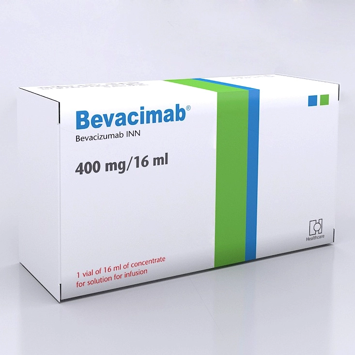 Pack Image: Bevacimab 400 mg Injection (400 mg vial)