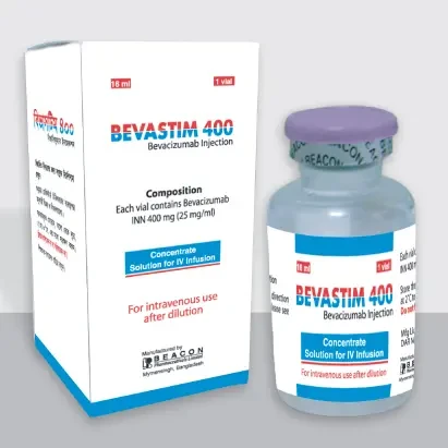 Pack Image: Bevastim 400 mg Injection (400 mg vial)