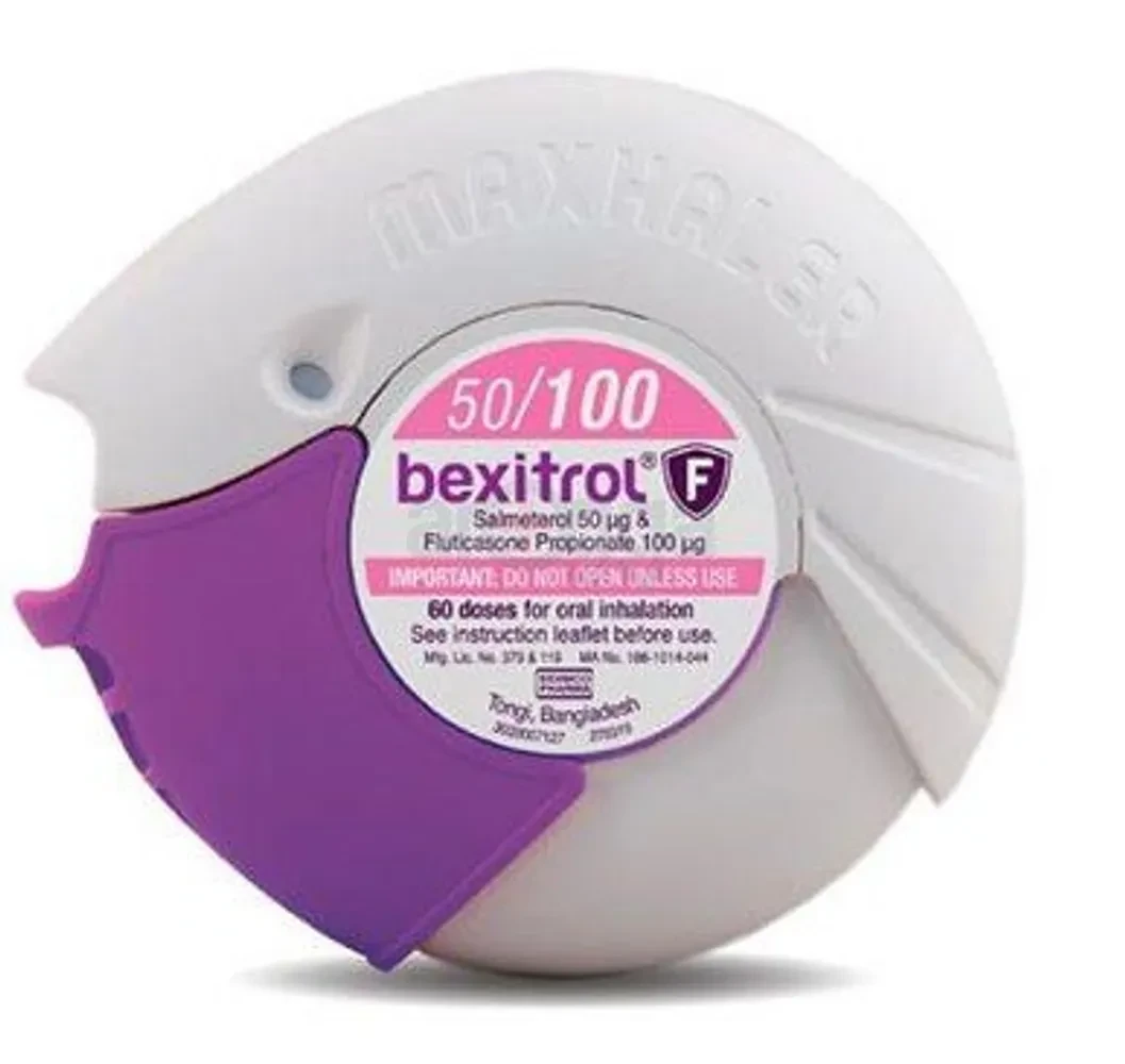 Pack Image: Bexitrol F 50 mcg MDPI (60 doses maxhaler)