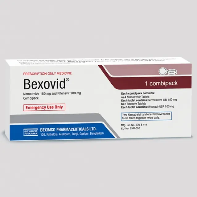 Pack Image: Bexovid 150 mg Tablet (6 tablet combipack)