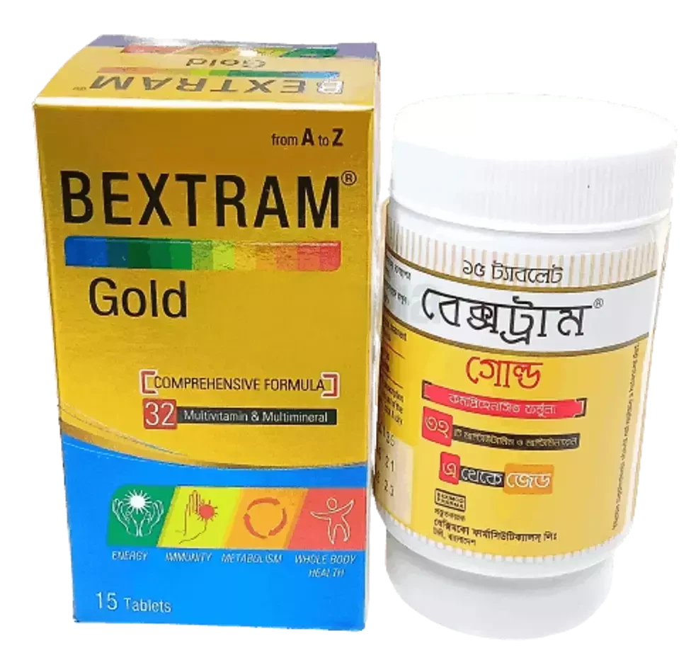 Pack Image: Bextram Gold  Tablet (1 x 15)